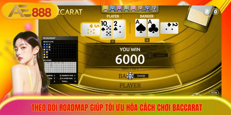 Bật Mí Cách Chơi Baccarat Đỉnh Cao, Tỷ Lệ Thắng 90% Theo dõi Roadmap giúp tối ưu hóa cách chơi baccarat